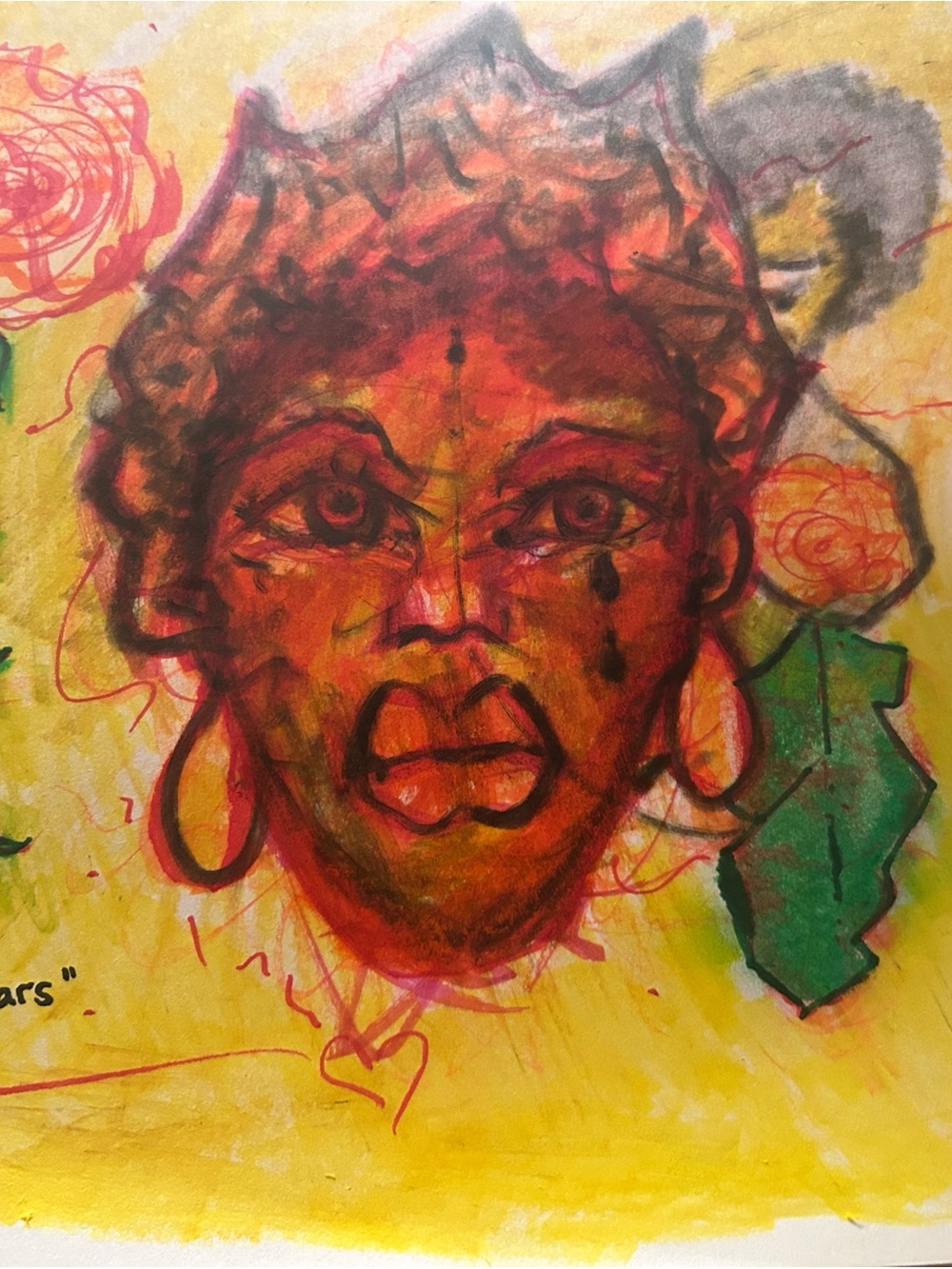 Original Drawing “no more tears” - Picture 5 of 5